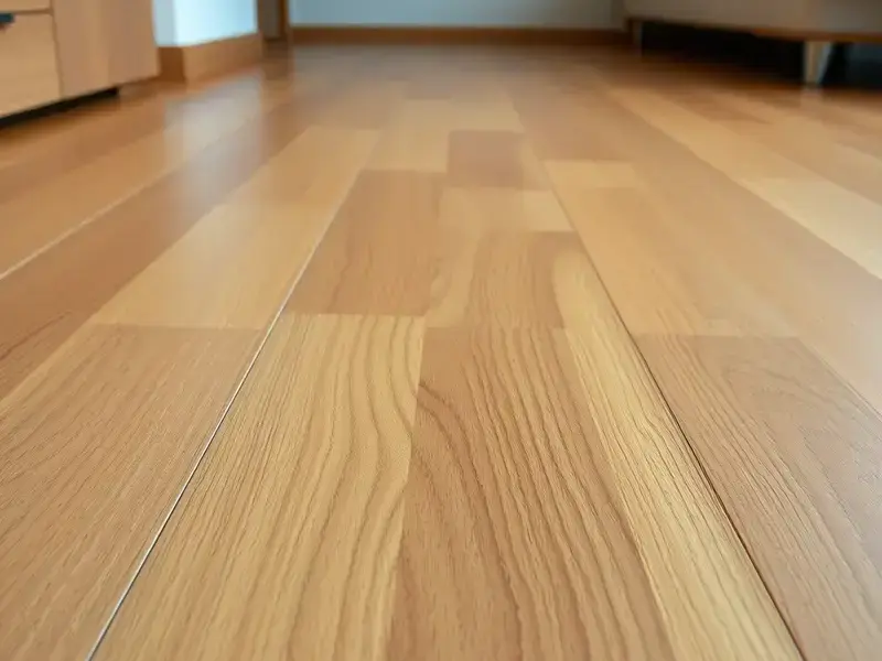 ビニールプランク施工